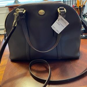 Coach F25671 Peyton Cora Dome Handbag Crossbody EC